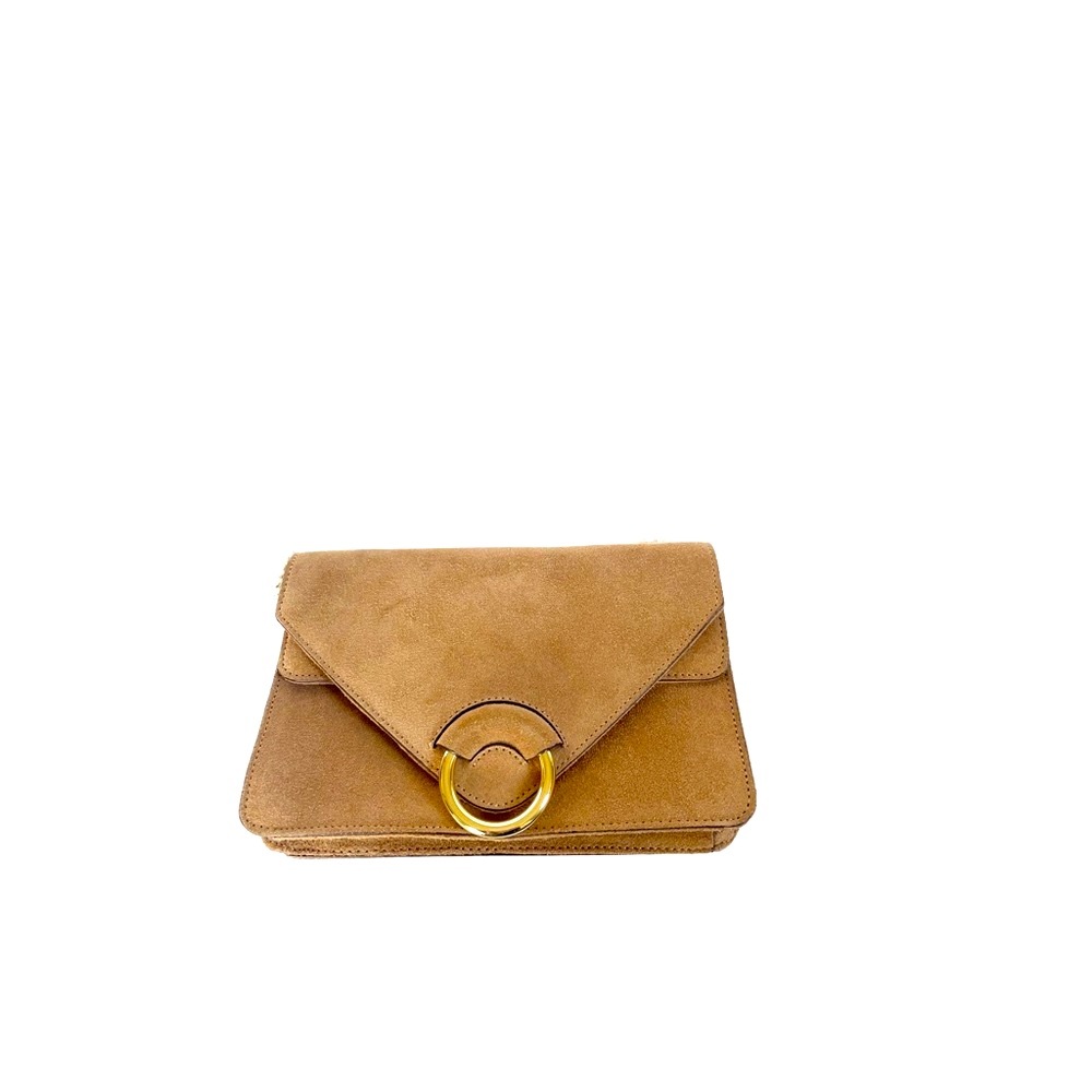 Banana Republic Tan Suede Bag
